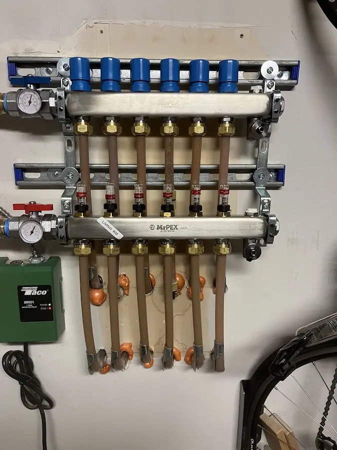 Plumber performing Leak Detection at a residential property in Lansdowne